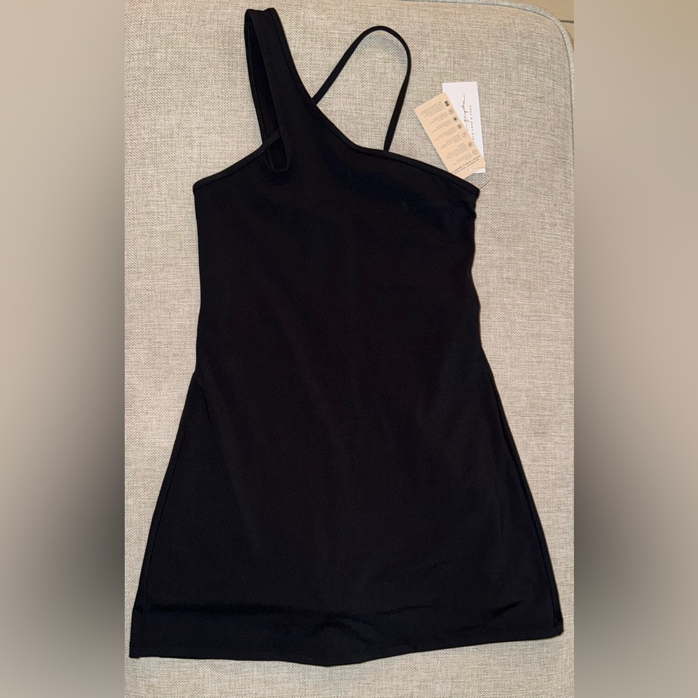 193. Spiritual Gangster Kaci Asymmetric Active Dress - Picture 5 of 12